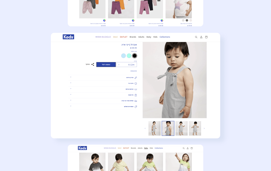 Improving product pages on ecommerce sites
